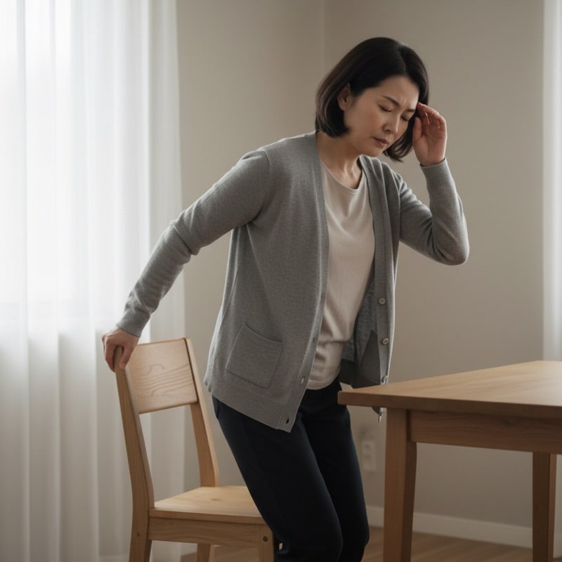 일어설 때 어지럼